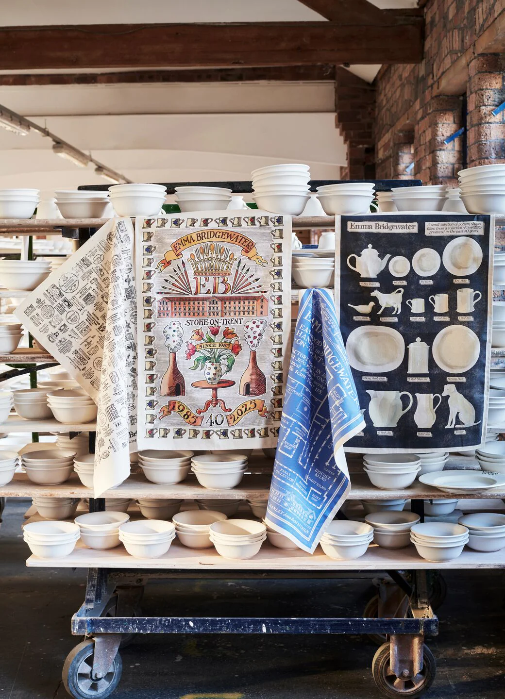 Back Stamps Tea Towel - Image 3