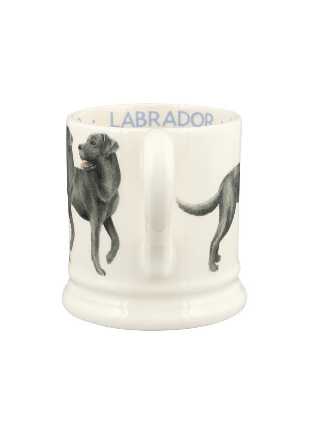 Seconds Black Labrador 1/2 Pint Mug - Image 3