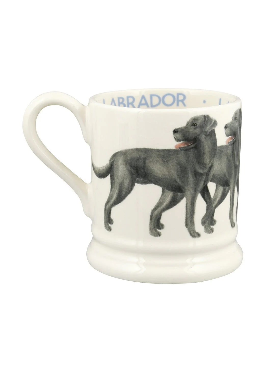 Seconds Black Labrador 1/2 Pint Mug - Image 4