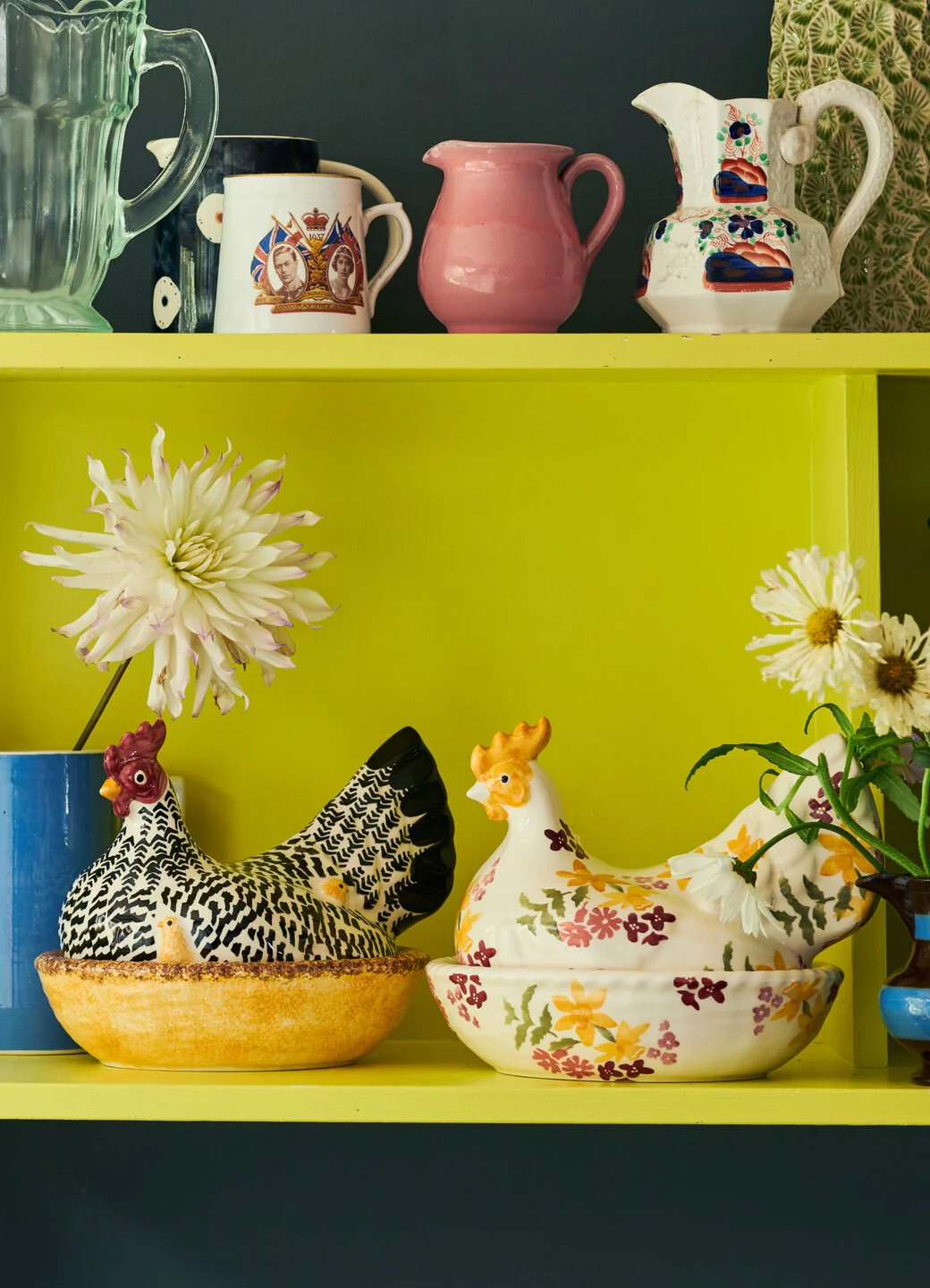 Handpainted Large Hen On Nest - Image 6