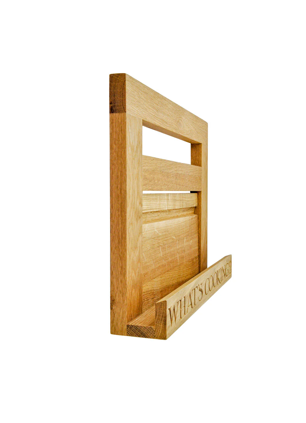 Black Toast Wooden Recipe Stand - Image 3