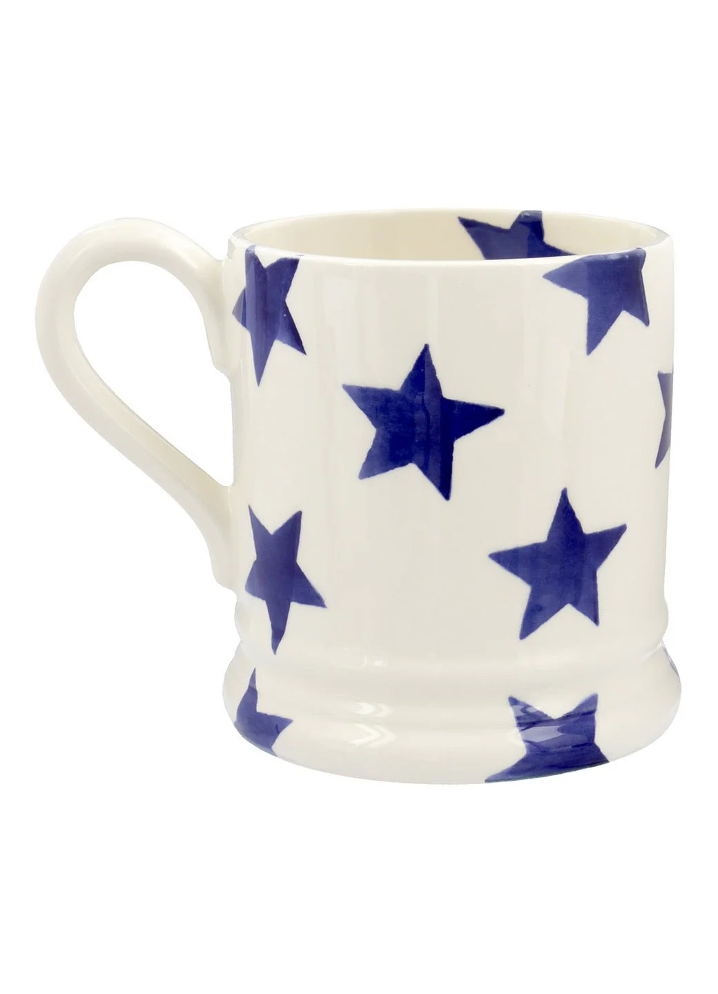 Seconds Blue Star 1/2 Pint Mug - Image 4