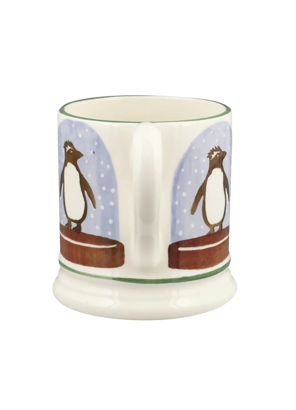 Penguin Snow Globe 1/2 Pint Mug - Image 3