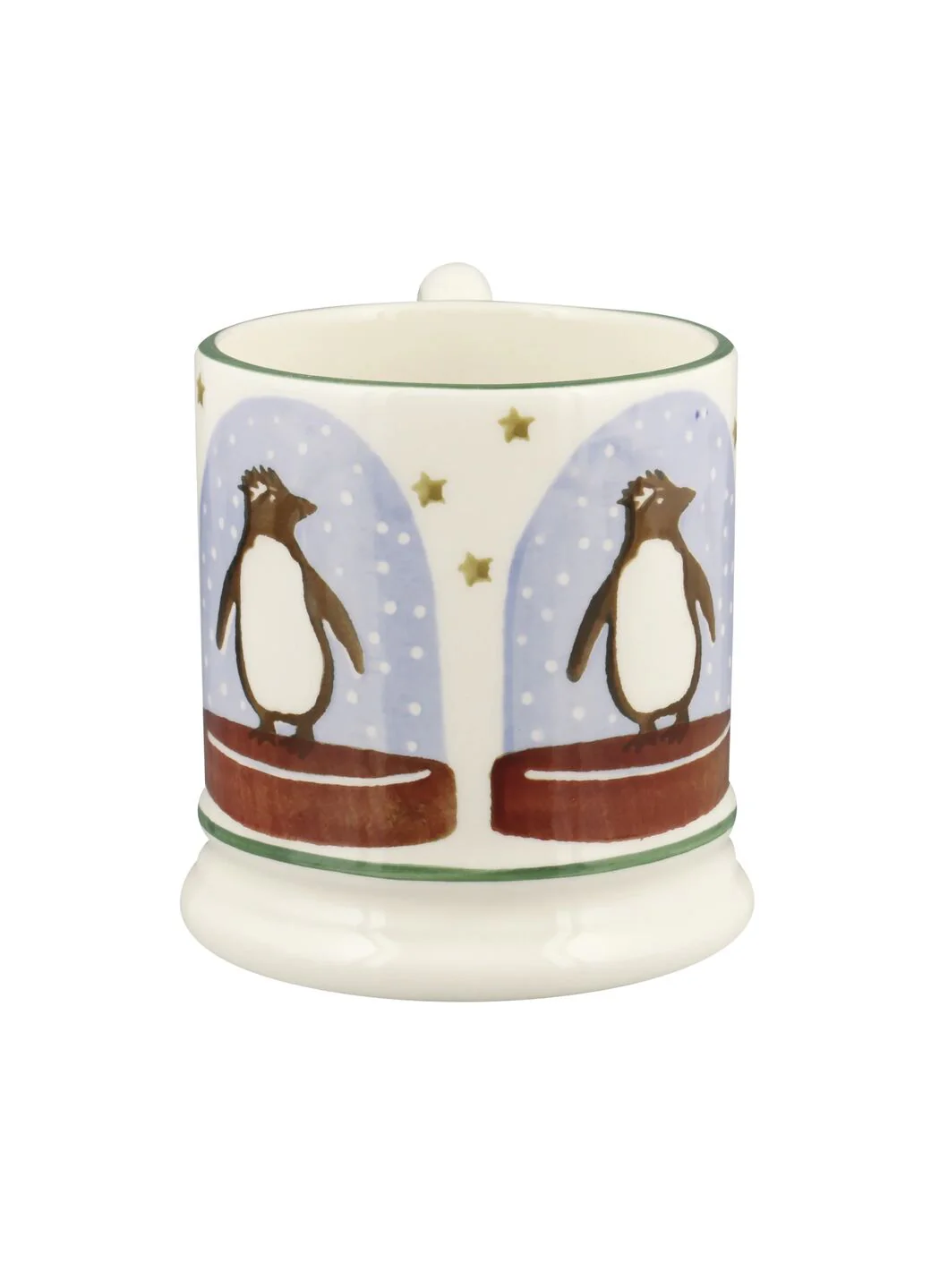 Penguin Snow Globe 1/2 Pint Mug - Image 5