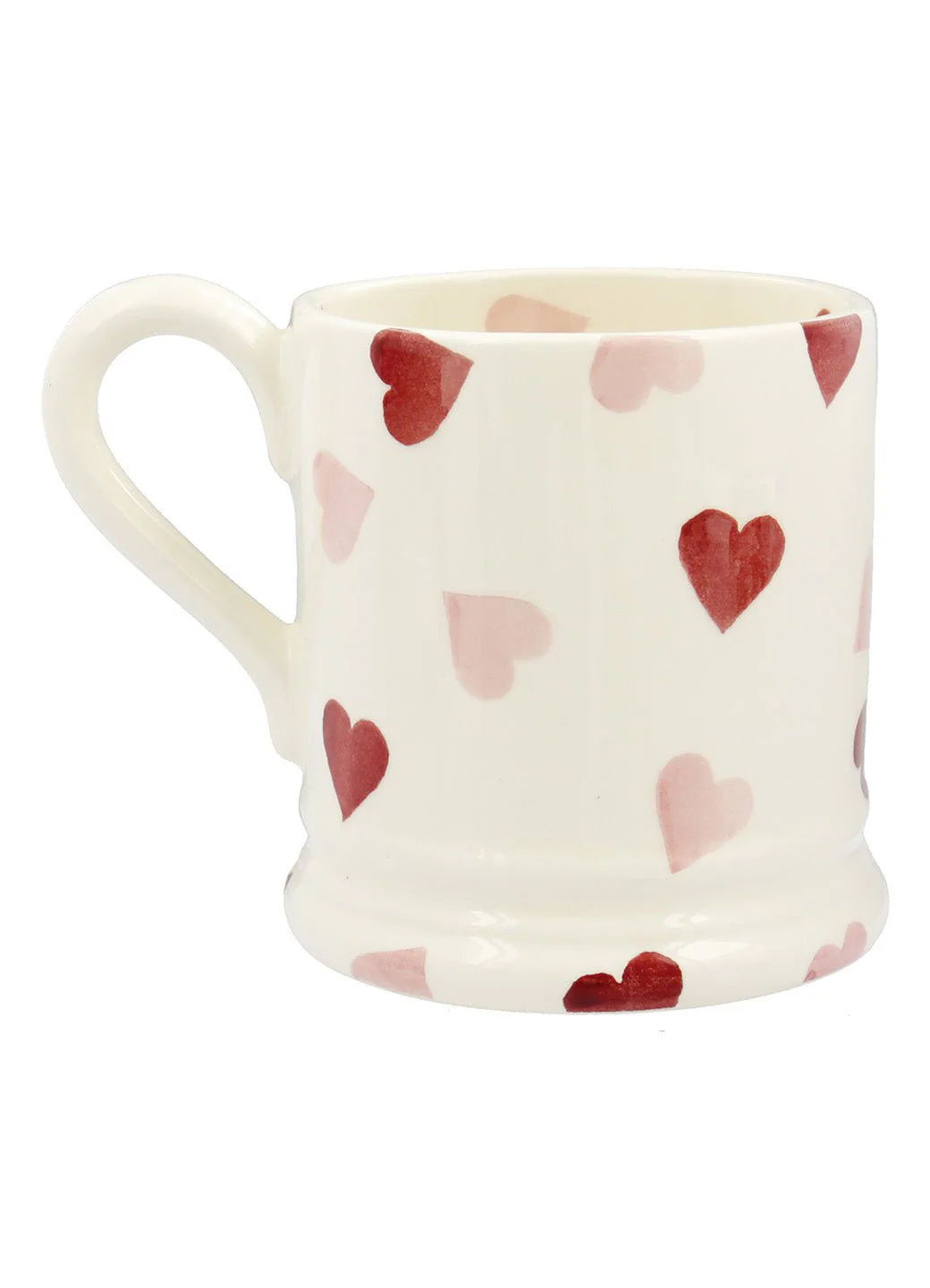 Personalised Pink Hearts 1/2 Pint Mug - Image 4