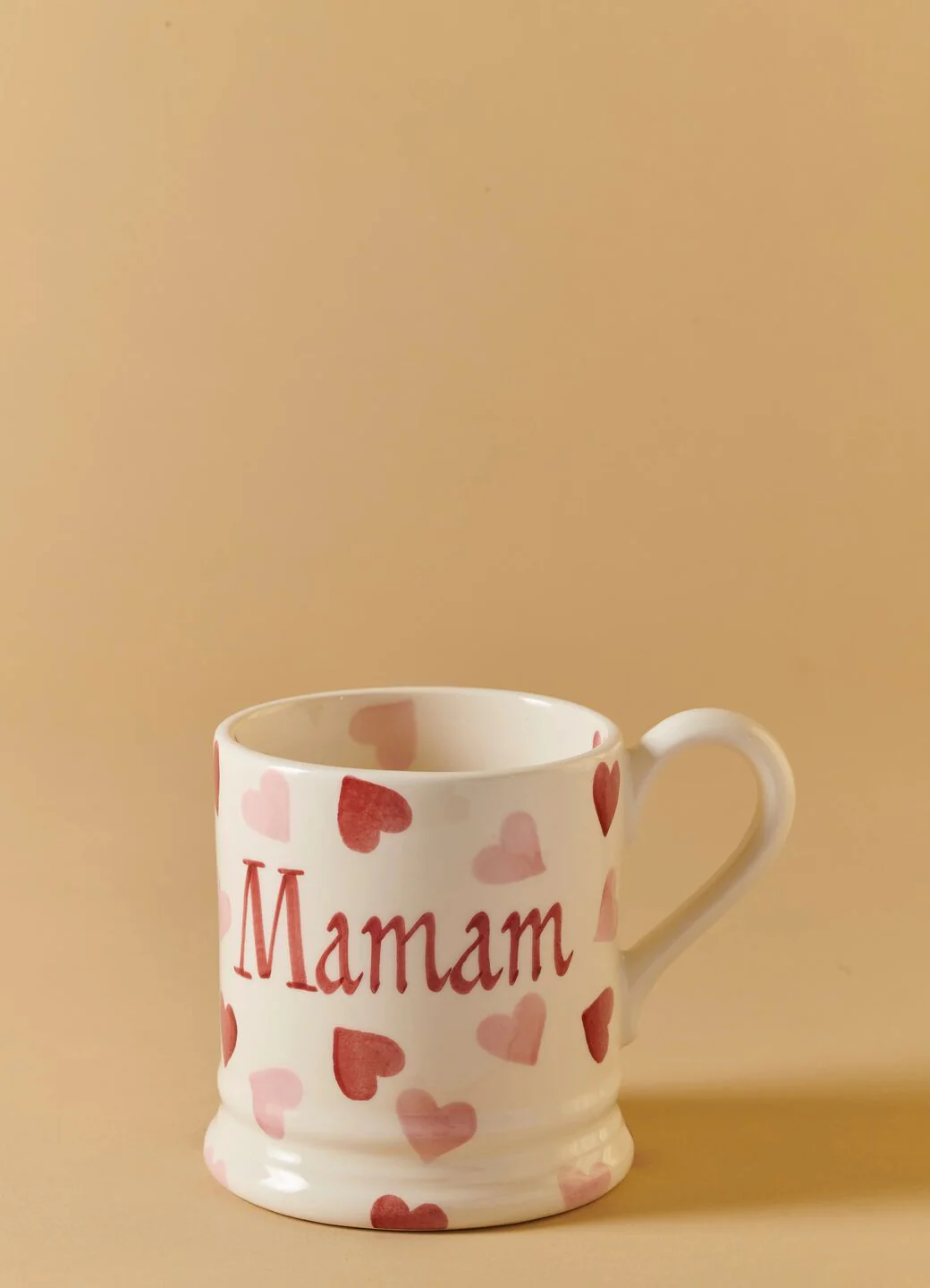Personalised Pink Hearts 1/2 Pint Mug - Image 6
