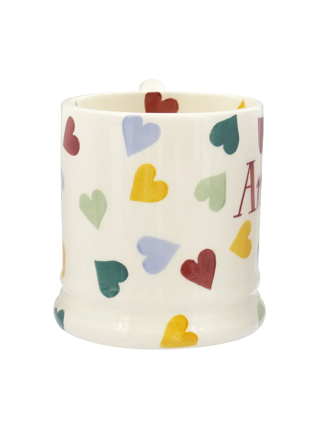 Personalised Polka Hearts 1/2 Pint Mug - Image 5