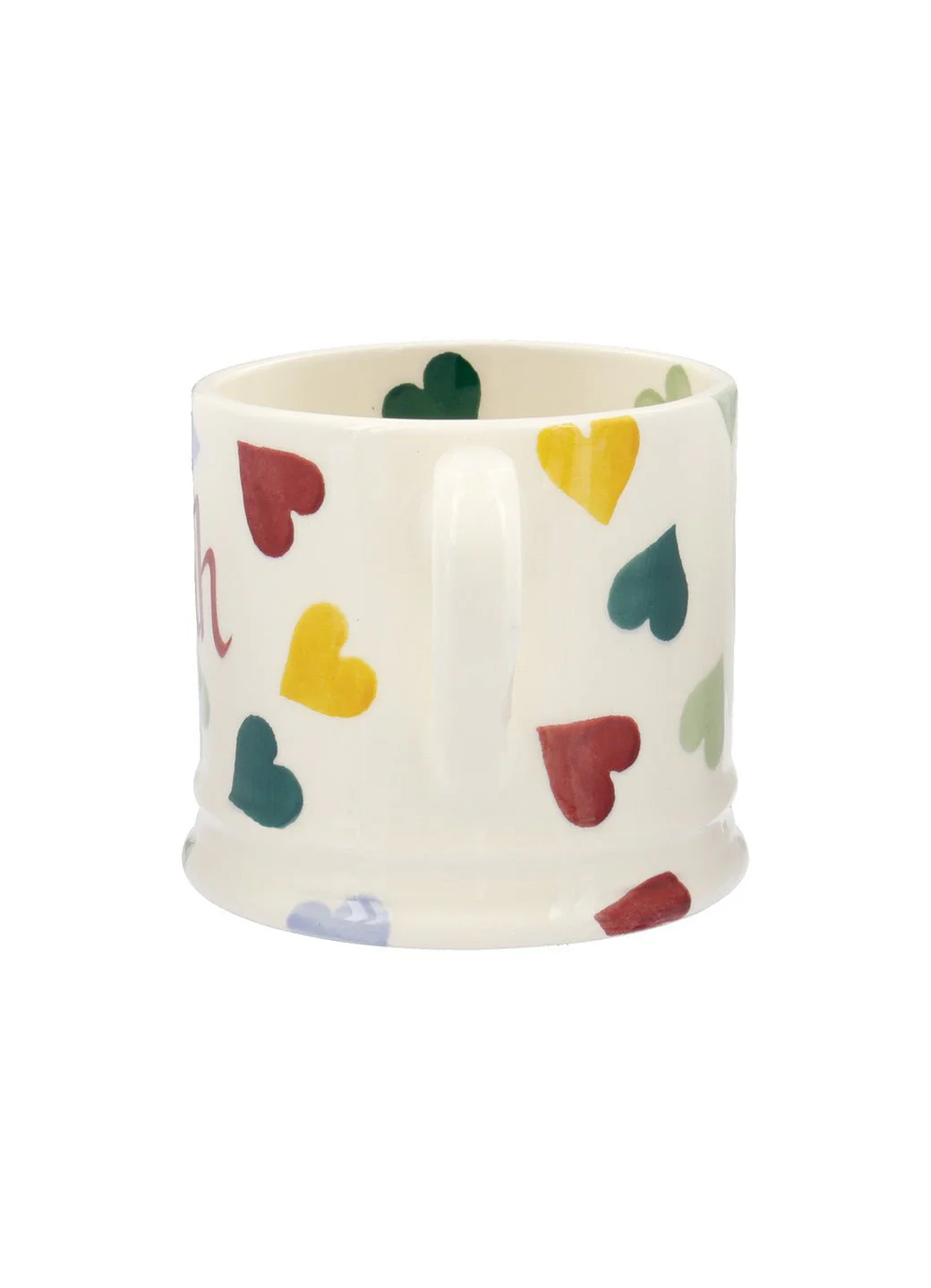 Personalised Polka Hearts Small Mug - Image 3