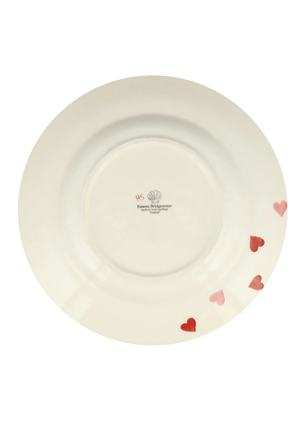 Pink Hearts Large Dinner Plate, 10.5 Inch - Image 3