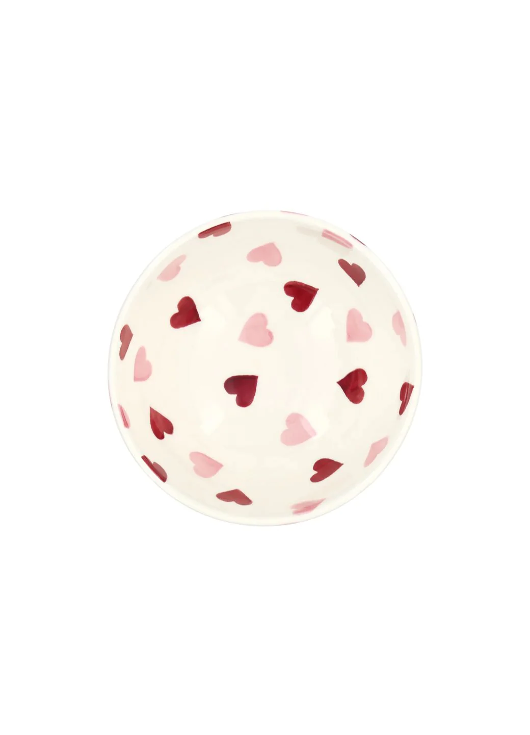 Pink Hearts French Bowl - Image 4