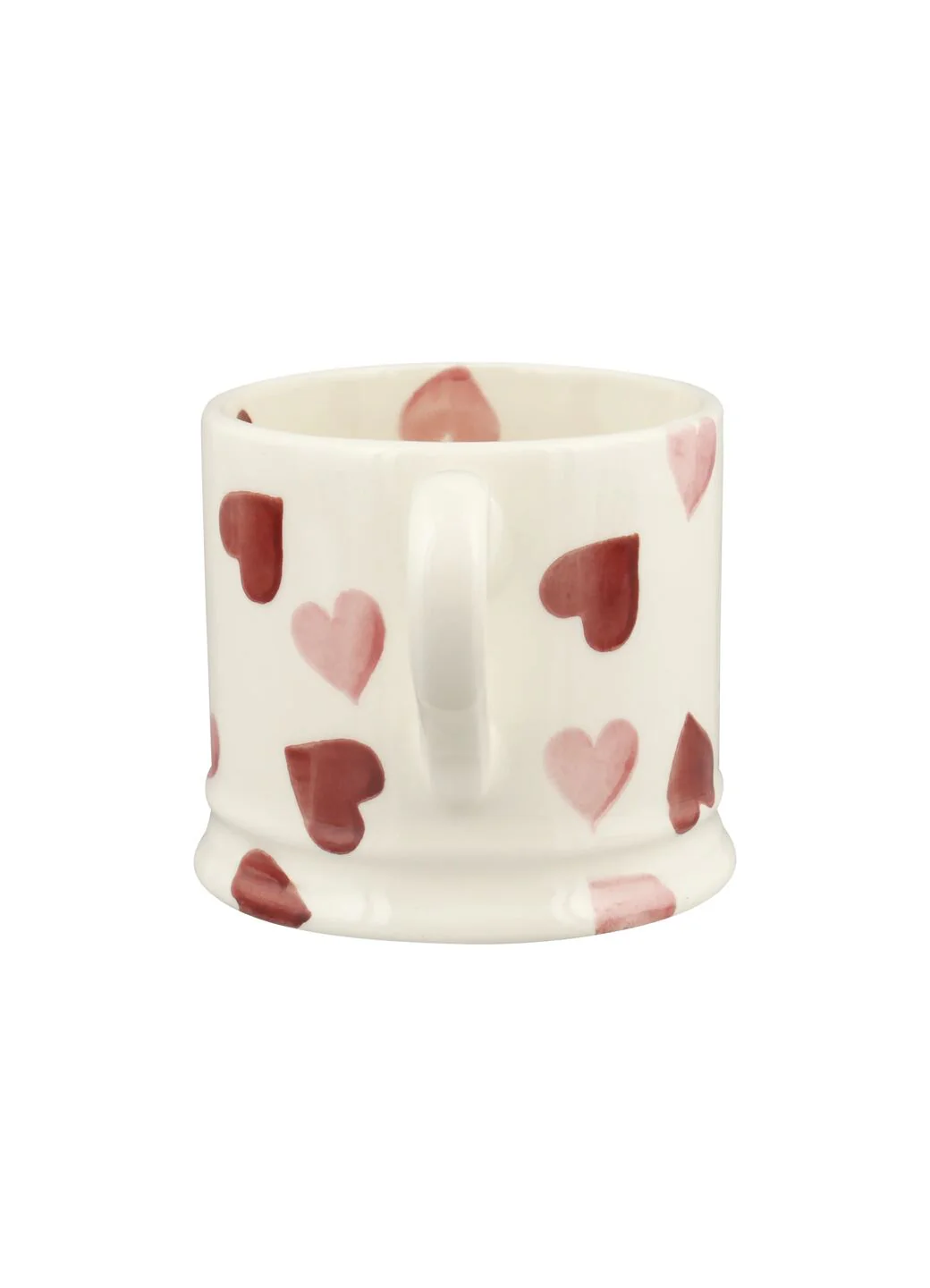 Pink Hearts Small Mug - Image 3