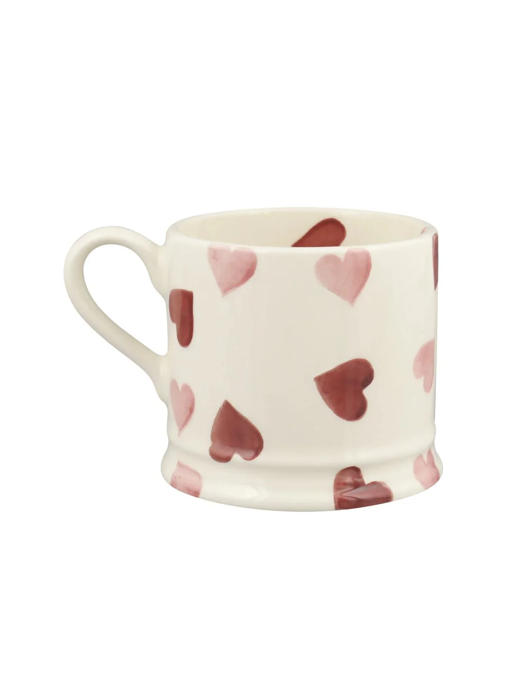 Pink Hearts Small Mug - Image 4