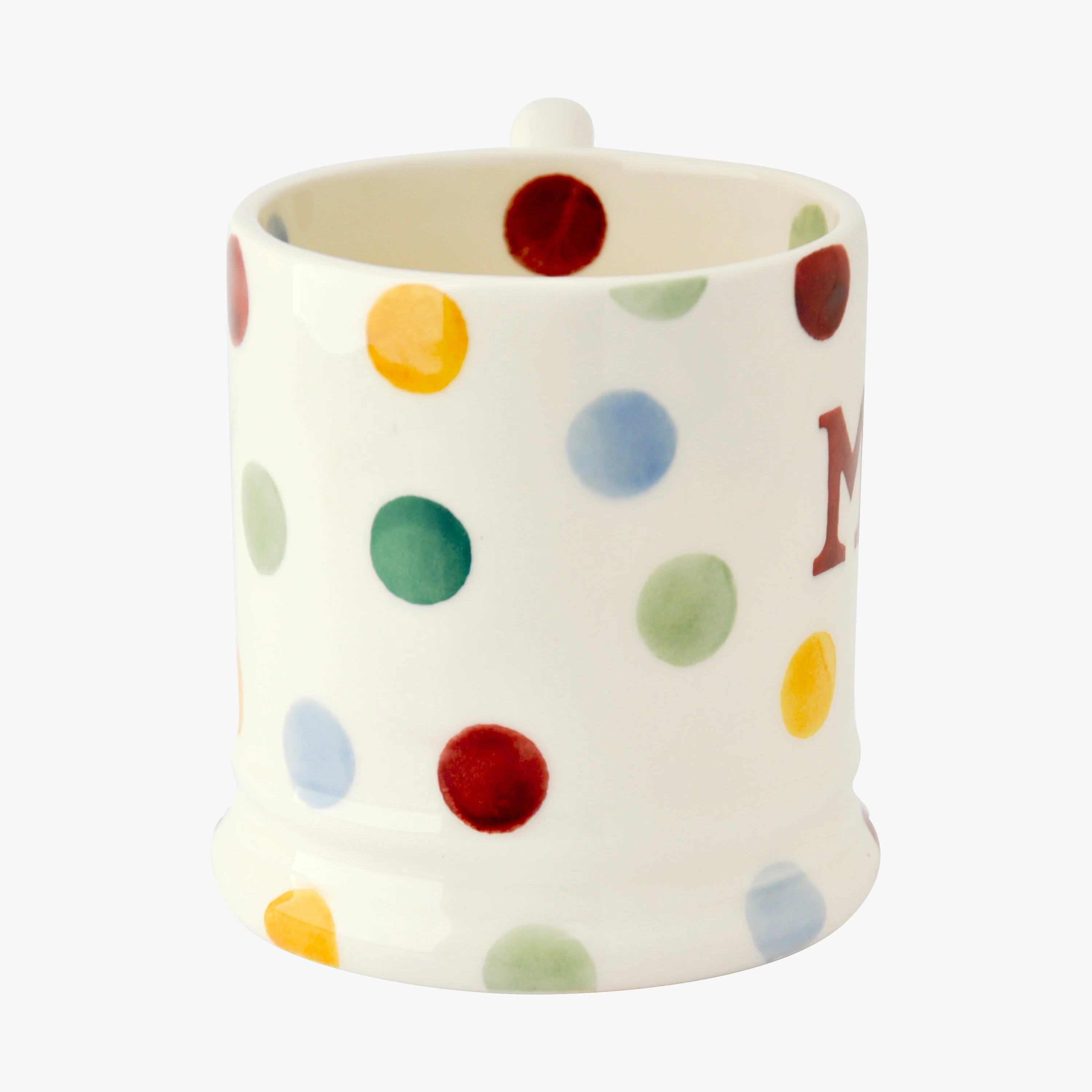 Polka Dot 'Mr & Mr' Set of 2 1/2 Pint Mugs Boxed - Image 6