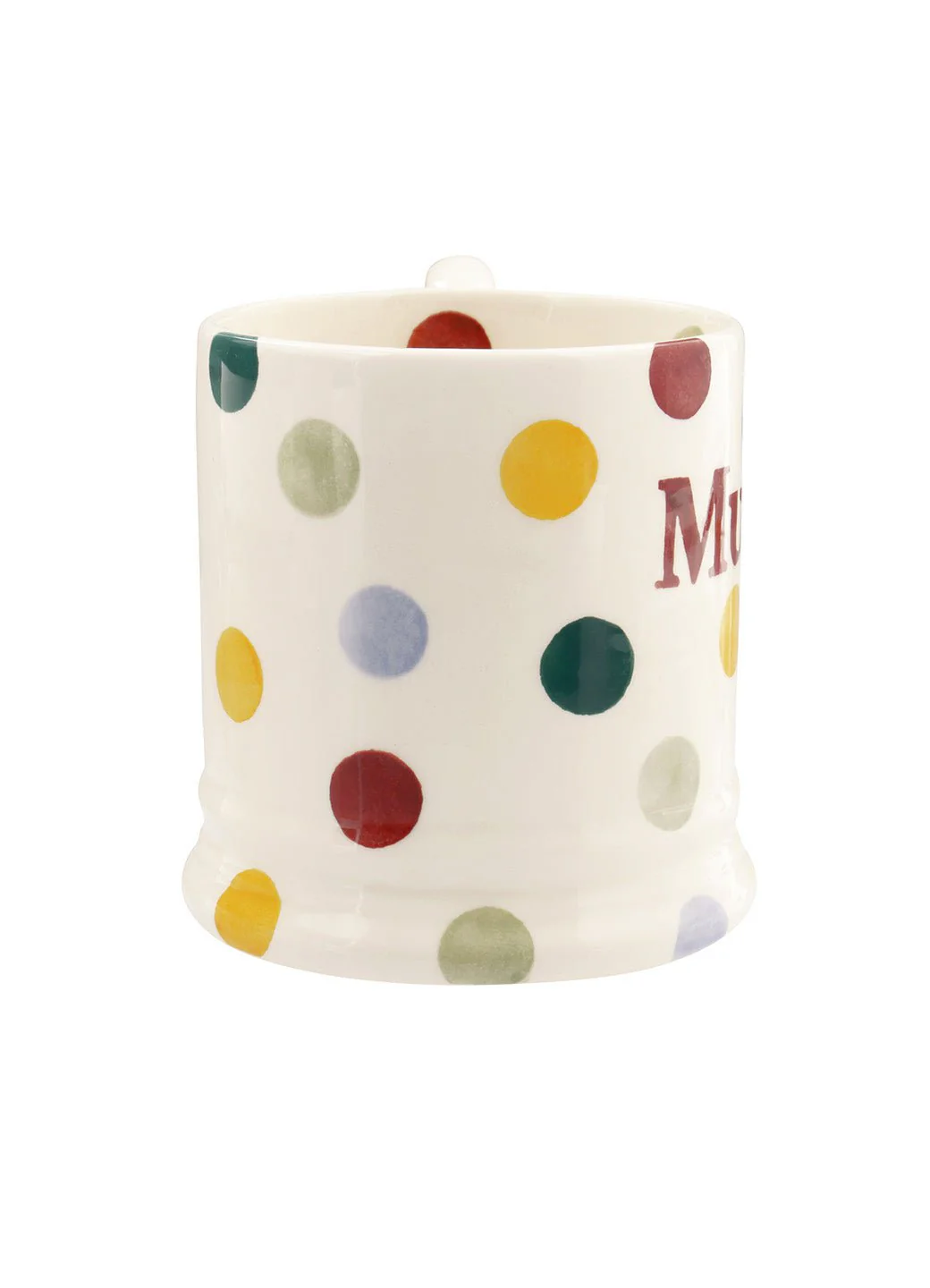 Seconds Polka Dot Mummy 1/2 Pint Mug - Image 5