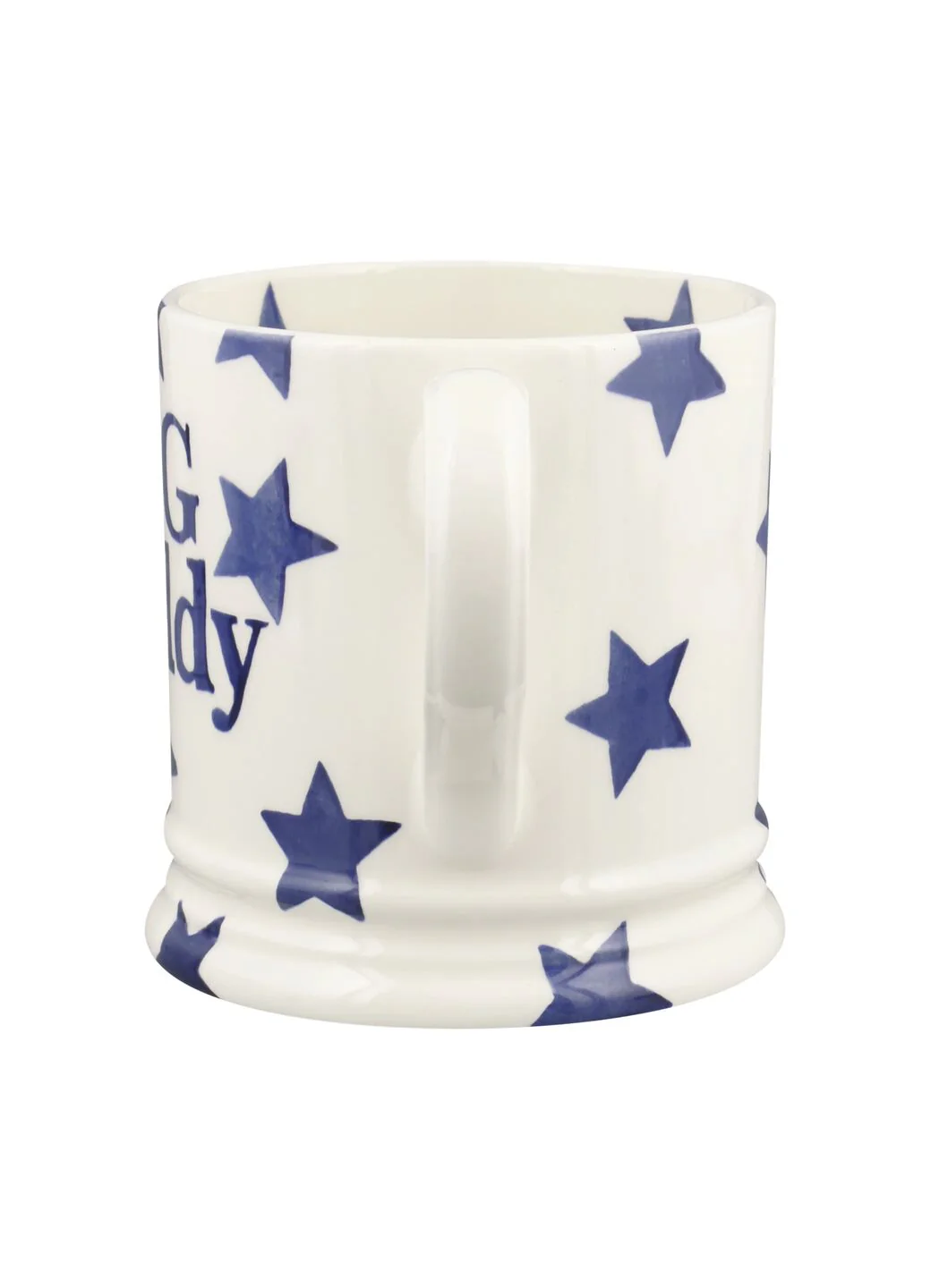 Seconds Big Blue Star Big Daddy Large Mug - Image 4