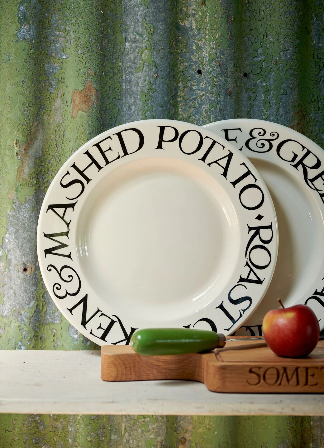 Seconds Black Toast Roast Chicken Large Dinner Plate, 10.5 Inch - Image 3