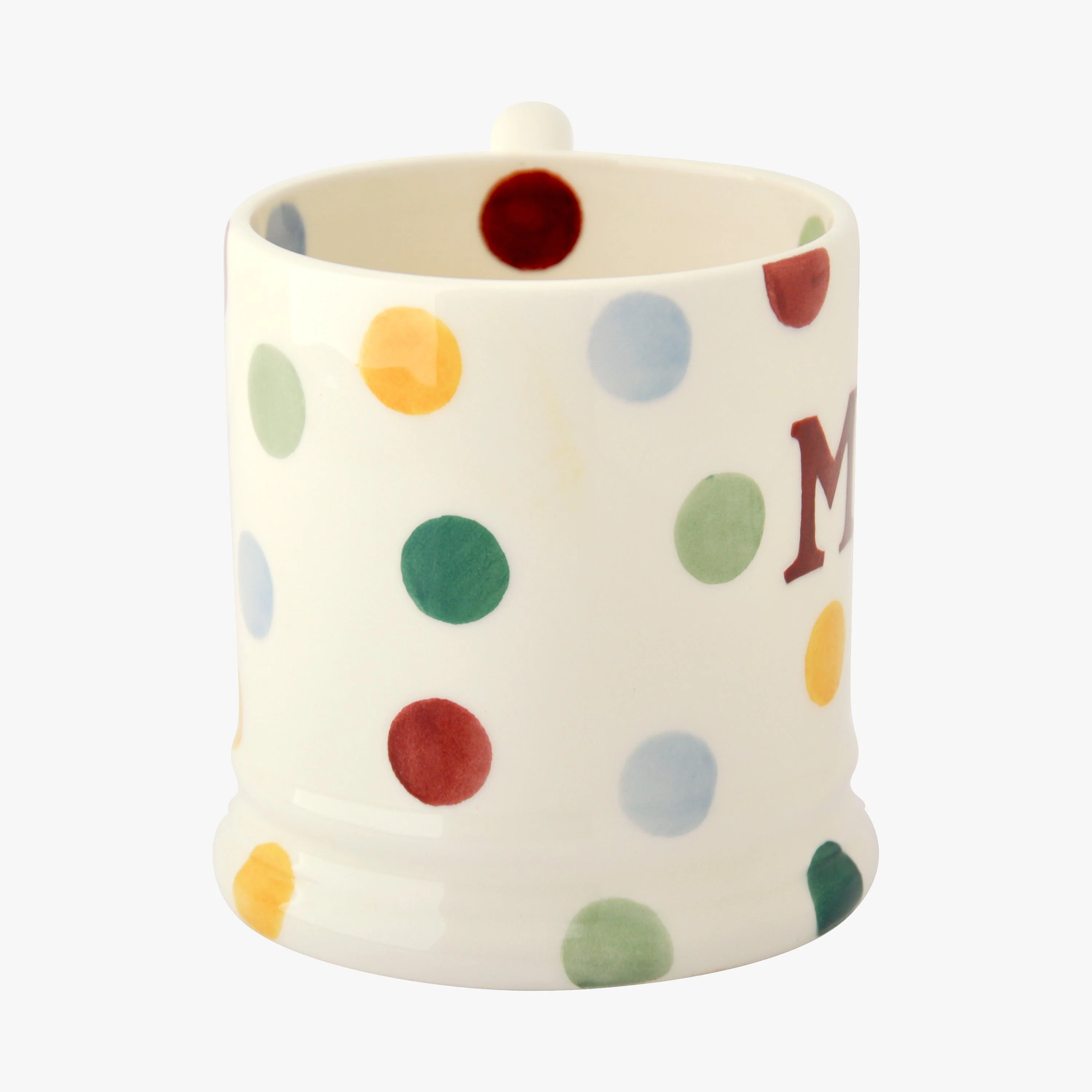 Seconds Polka Dot Mrs 1/2 Pint Mug - Image 5