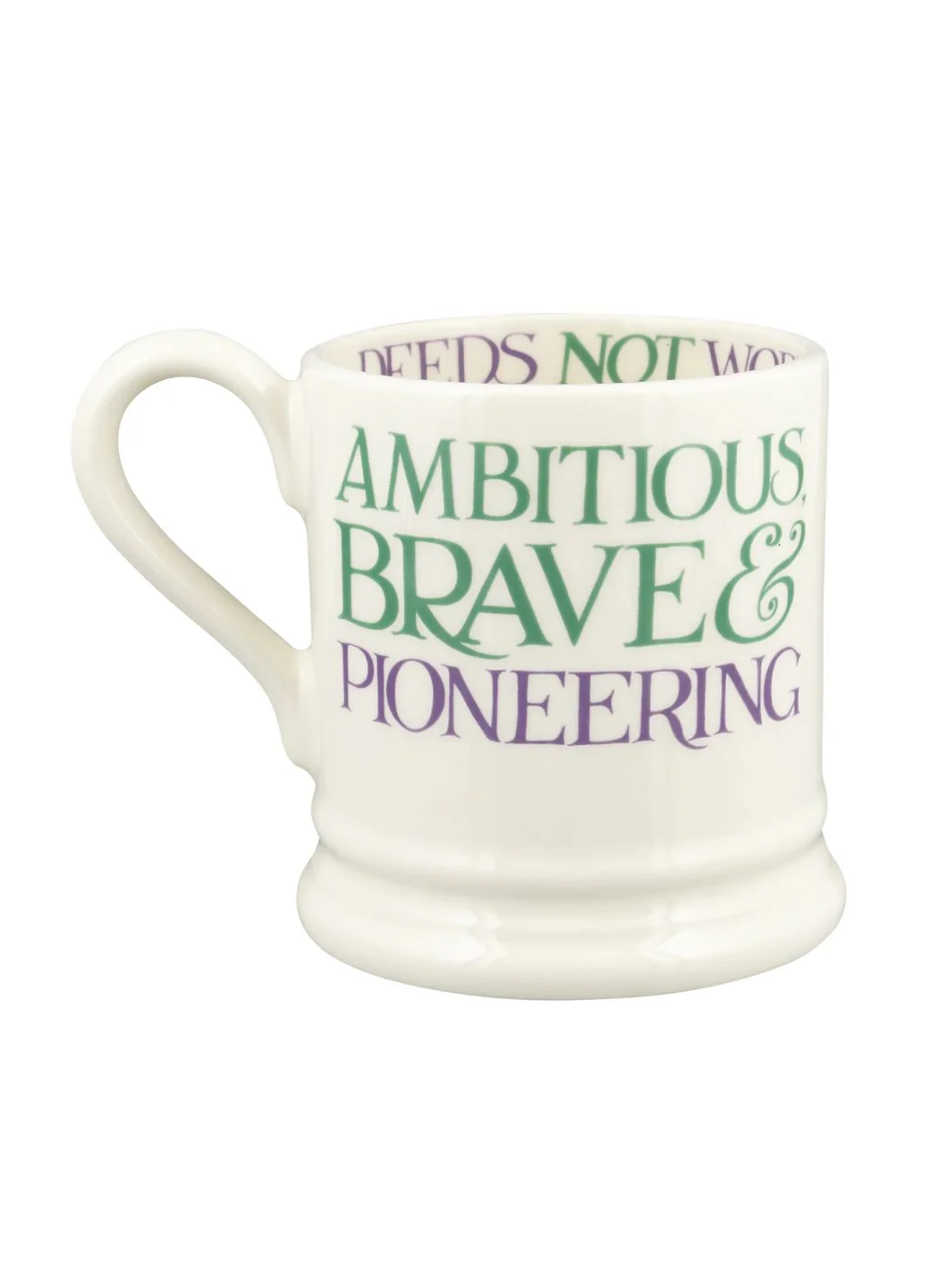 Seconds Purple Toast Change Our World 1/2 Pint Mug - Image 4