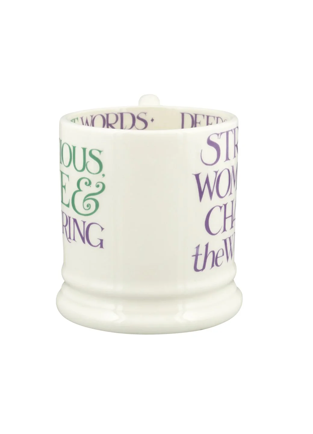 Seconds Purple Toast Change Our World 1/2 Pint Mug - Image 5