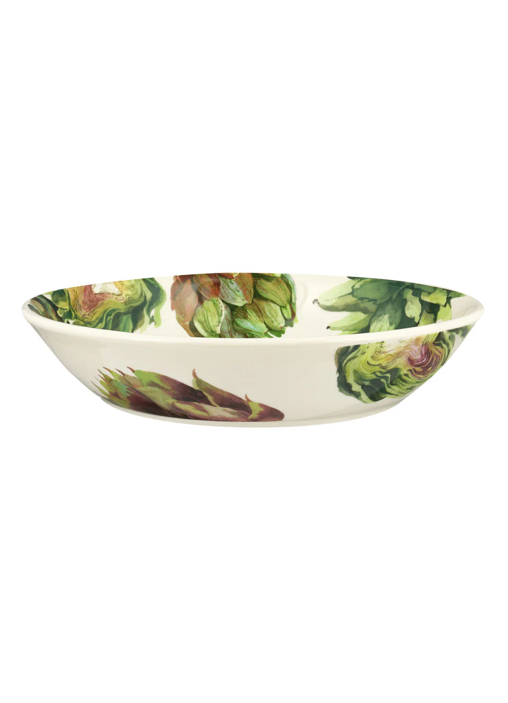 Vegetable Garden Artichoke Medium Pasta Bowl - Set of 4 - Image 3